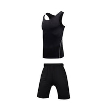 Load image into Gallery viewer, Men Sportswear Compression Sport Suits Quick Dry Running Sets Clothes Sports Joggers Training Gym Fitness Tracksuits Running Set