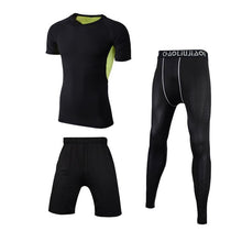 Load image into Gallery viewer, Men Sportswear Compression Sport Suits Quick Dry Running Sets Clothes Sports Joggers Training Gym Fitness Tracksuits Running Set