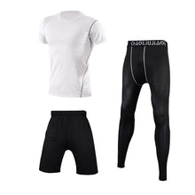 Load image into Gallery viewer, Men Sportswear Compression Sport Suits Quick Dry Running Sets Clothes Sports Joggers Training Gym Fitness Tracksuits Running Set