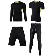 Load image into Gallery viewer, Men Sportswear Compression Sport Suits Quick Dry Running Sets Clothes Sports Joggers Training Gym Fitness Tracksuits Running Set