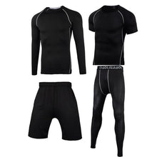 Load image into Gallery viewer, Men Sportswear Compression Sport Suits Quick Dry Running Sets Clothes Sports Joggers Training Gym Fitness Tracksuits Running Set