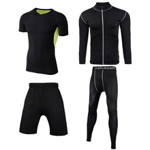Load image into Gallery viewer, Men Sportswear Compression Sport Suits Quick Dry Running Sets Clothes Sports Joggers Training Gym Fitness Tracksuits Running Set