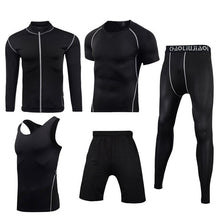 Load image into Gallery viewer, Men Sportswear Compression Sport Suits Quick Dry Running Sets Clothes Sports Joggers Training Gym Fitness Tracksuits Running Set