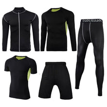 Load image into Gallery viewer, Men Sportswear Compression Sport Suits Quick Dry Running Sets Clothes Sports Joggers Training Gym Fitness Tracksuits Running Set