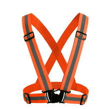Load image into Gallery viewer, ZK30 High Visibility Unisex Outdoor Reflective Elasticity Safety Vest Dropshipping Fit For Running Cycling Sport Outdoor Clothes
